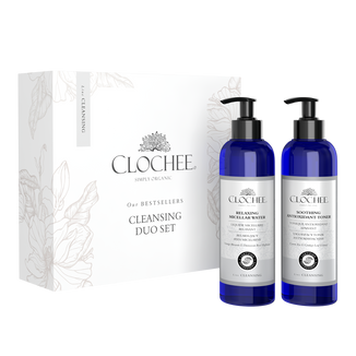 Zestaw Clochee Cleansing Duo, tonik do twarzy, 250 ml + płyn micelarny, 250 ml - zdjęcie produktu