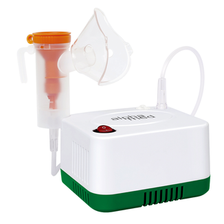 Alphamed Alpha Neb WNE211, inhalator kompresorowy, dla dzieci i dorosłych, kompaktowy USZKODZONE OPAKOWANIE - zdjęcie produktu