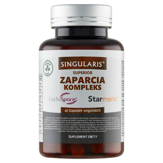 Singularis Superior Zaparcia Kompleks, 60 kapsułek wegańskich - zdjęcie produktu