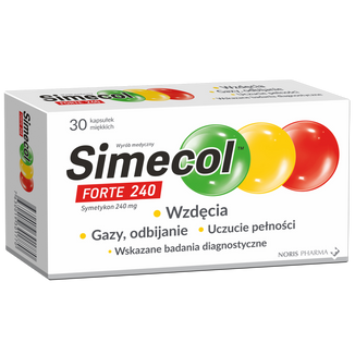 Simecol Forte 240, 30 kapsułek - zdjęcie produktu