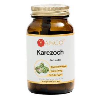 Yango Karczoch, 60 kapsułek - zdjęcie produktu