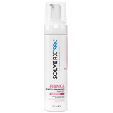 Solverx Sensitive Skin, pianka do mycia twarzy i demakijażu, skóra wrazliwa i naczynkowa, 200 ml - miniaturka zdjęcia produktu
