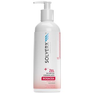 Solverx Rosacea, żel do mycia twarzy, 200 ml - zdjęcie produktu