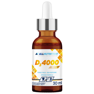 Allnutrition D3 4000 Drops, krople, 30 ml - zdjęcie produktu