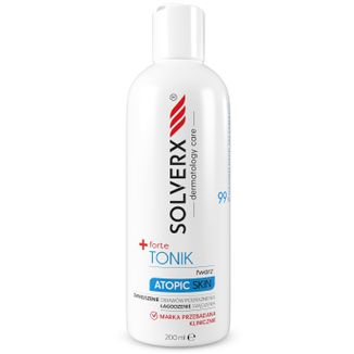 Solverx Atopic Skin Forte, tonik do twarzy, 200 ml - zdjęcie produktu