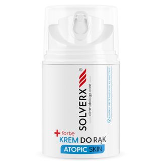Solverx Atopic Skin Forte, krem do rąk, 50 ml - zdjęcie produktu