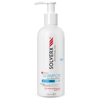 Solverx Atopic Skin Forte, szampon do włosów, 250 ml - zdjęcie produktu