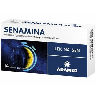 Senamina 12,5 mg, 14 tabletek powlekanych USZKODZONE OPAKOWANIE - zdjęcie produktu