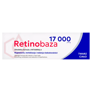 Retinobaza 17000, farmaceutyczny krem z witaminą A, 30 g - zdjęcie produktu