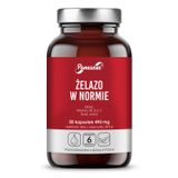 Panaseus Żelazo w normie, 50 kapsułek - miniaturka zdjęcia produktu