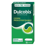 Dulcobis 10 mg, czopki doodbytnicze, 10 sztuk - miniaturka zdjęcia produktu