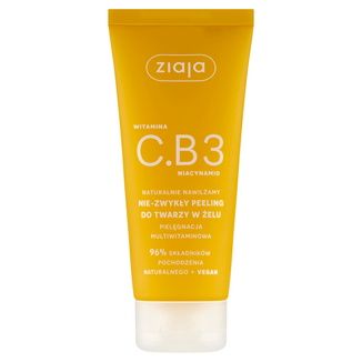 Ziaja Witamina C.B3 Niacynamid, nie-zwykły peeling do twarzy w żelu, 100 ml USZKODZONE OPAKOWANIE - zdjęcie produktu