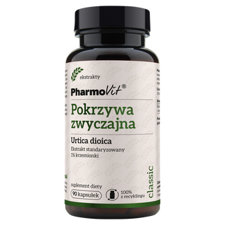 PharmoVit Pokrzywa zwyczajna, 90 kapsułek - zdjęcie produktu