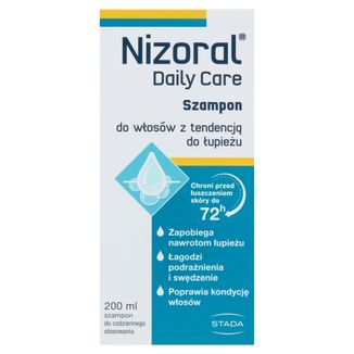 Nizoral Daily Care, szampon do włosów z tendencją do łupieżu, 200 ml - zdjęcie produktu