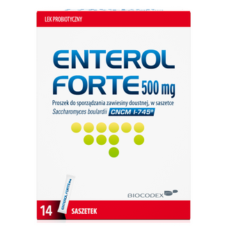 Enterol Forte 500 mg, 14 saszetek - zdjęcie produktu