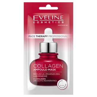 Eveline Cosmetics Face Therapy Collagen, maseczka do twarzy, 8 ml - zdjęcie produktu