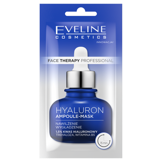 Eveline Cosmetics Face Therapy Hyaluron, maseczka do twarzy, 8 ml - zdjęcie produktu