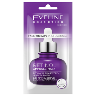 Eveline Cosmetics Face Therapy Retinol, maseczka do twarzy, 8 ml - zdjęcie produktu