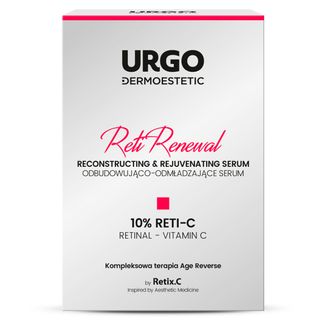 Urgo Dermoestetic Reti Renewal, serum odbudowująco-odmładzające 10% RETI-C, 30 ml - zdjęcie produktu
