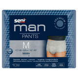 Seni Man Pants, majtki chłonne dla mężczyzn, rozmiar M, 80-110 cm, 10 sztuk - miniaturka zdjęcia produktu