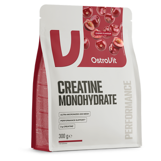 OstroVit Creatine Monohydrate, smak wiśniowy, 300 g OstroVit Creatine Monohydrate, smak wiśniowy, 300 g - zdjęcie produktu