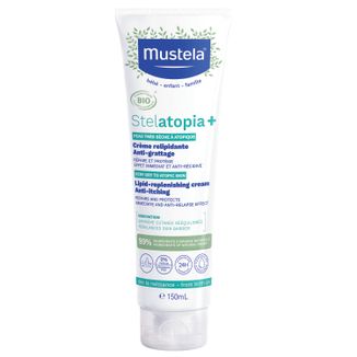 Mustela Stelatopia+, krem uzupełniający lipidy, 150 ml USZKODZONE OPAKOWANIE Mustela Stelatopia+, krem uzupełniający lipidy, 150 ml USZKODZONE OPAKOWANIE - zdjęcie produktu