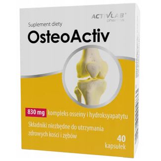 ActivLab Pharma OsteoActiv, 40 kapsułek - zdjęcie produktu