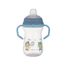 Canpol Babies, kubek niekapek z silikonowym ustnikiem i uchwytami, Bonjour Paris, niebieski, powyżej 6 miesiąca, 250 ml - miniaturka  zdjęcia produktu