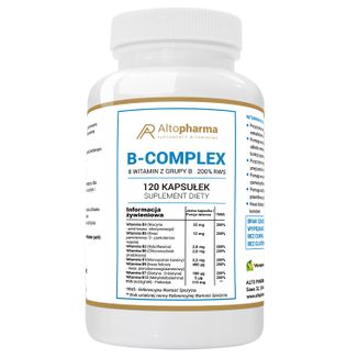 AltoPharma B-Complex, 200% RWS, 120 kapsułek - zdjęcie produktu