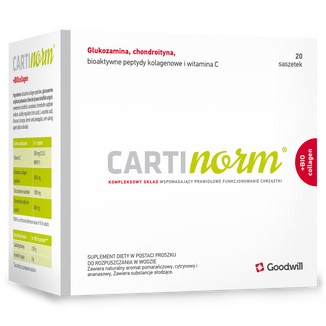 Cartinorm + Biocollagen, 10 g x 20 saszetek - zdjęcie produktu