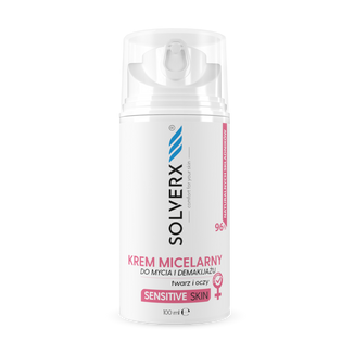 Solverx Sensitive Skin, krem do demakijażu twarzy, 100 ml - zdjęcie produktu