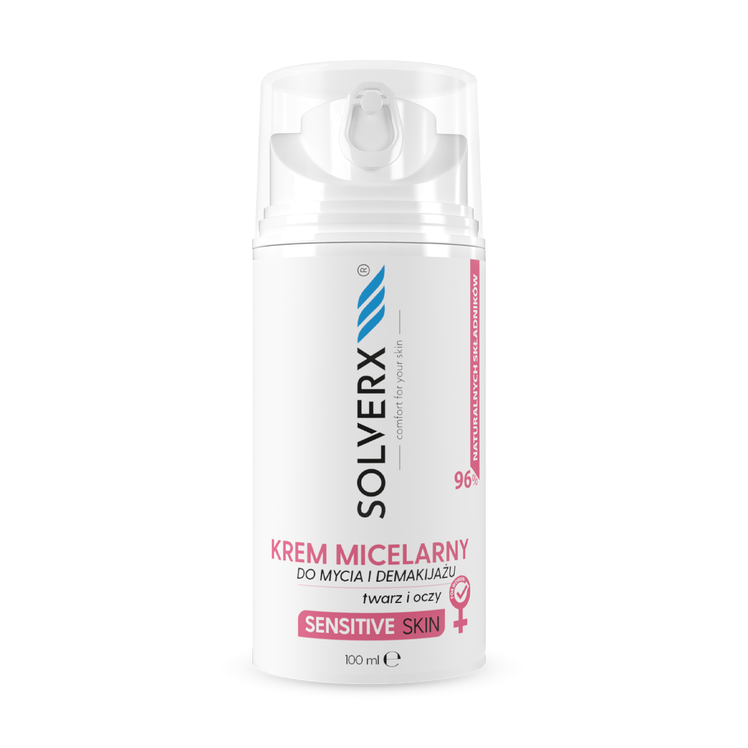 Solverx Solverx Sensitive Skin, Creme zum Abschminken Gesicht, 100 ml — Inhaltsstoffe und Bewertung