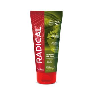 Farmona Radical, proteinowa maska nadająca objętość do włosów słabych i cienkich, 100 ml - zdjęcie produktu
