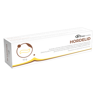 Hordelid, maść do pielęgnacji i ochrony wrażliwej skóry powiek, 10 g - zdjęcie produktu