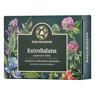 Herbal Monasterium EstroBalans, 30 kapsułek wegetariańskich - zdjęcie produktu