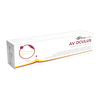 Av Oculus, maść z D-panthenolem i witaminą A + E do pielęgancji i ochrony skóry powiek, 10 g - zdjęcie produktu