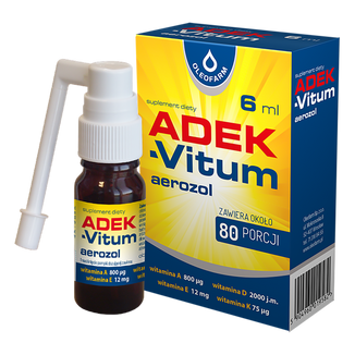 ADEK-Vitum, aerozol, 6 ml - zdjęcie produktu