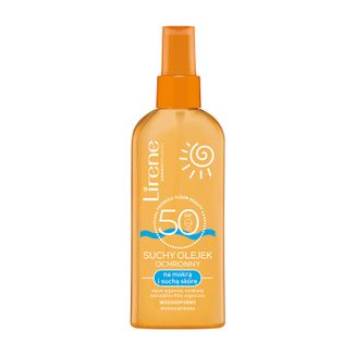 Lirene Sun, suchy olejek ochronny, na suchą i mokrą skórę, SPF 50, 150 ml - zdjęcie produktu
