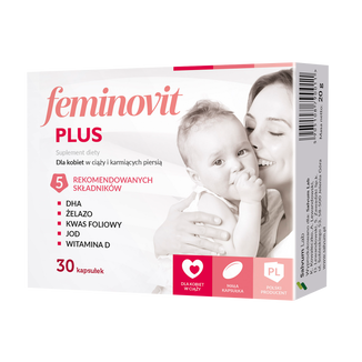 Feminovit Plus, 30 kapsułek - zdjęcie produktu
