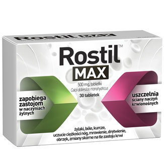 Rostil Max 500 mg, 30 tabletek - zdjęcie produktu
