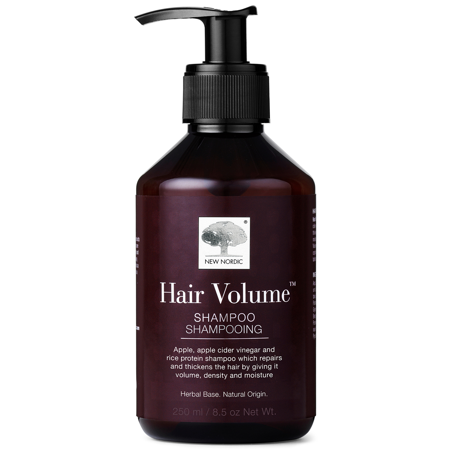 Nieznana New Nordic Hair Volume, szampon do włosów, 250 ml