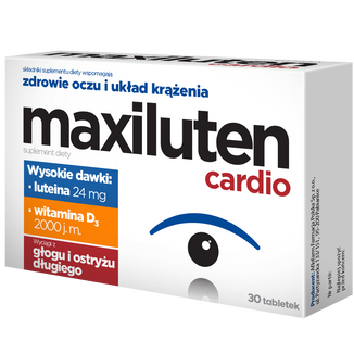 Maxiluten Cardio, 30 tabletek - zdjęcie produktu