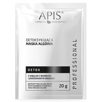 Apis Professional Detox, detoksykująca maska algowa, 20 g - zdjęcie produktu