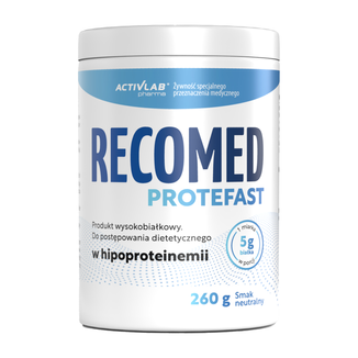 Activlab Pharma RecoMed Protefast, preparat odżywczy, smak neutralny, 260 g - zdjęcie produktu