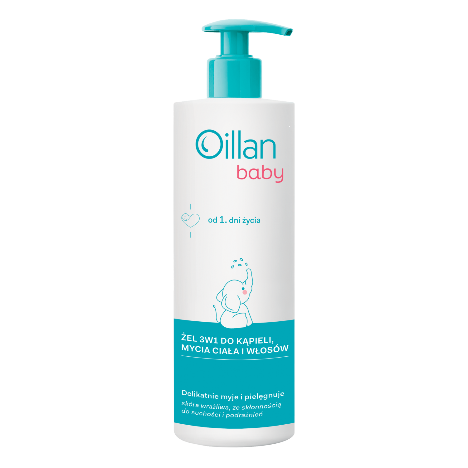 Oillan Oillan Baby, Gel für das Bad, Waschen Körper und Haar 3w1, ab dem 1. Lebenstag, 400 ml — Inhaltsstoffe und Bewertung