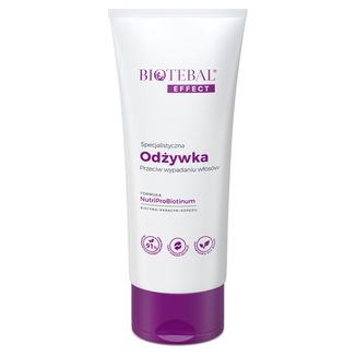 Biotebal Effect, specjalistyczna odżywka przeciw wypadaniu włosów, 200 ml USZKODZONE OPAKOWANIE - zdjęcie produktu