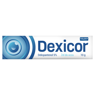 Dexicor, żel do oczu, 10 g Dexicor, żel do oczu, 10 g - zdjęcie produktu