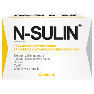 N-Sulin, 60 tabletek - zdjęcie produktu