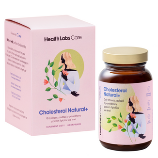Health Labs Cholesterol Natural+, 60 kapsułek - zdjęcie produktu