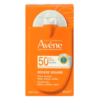 Avene Refleks słoneczny, krem ochronny, SPF 50+, dla dorosłych i dzieci od 6 miesiąca, 30 ml - zdjęcie produktu